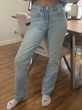 Zara Straight-Leg Jeans